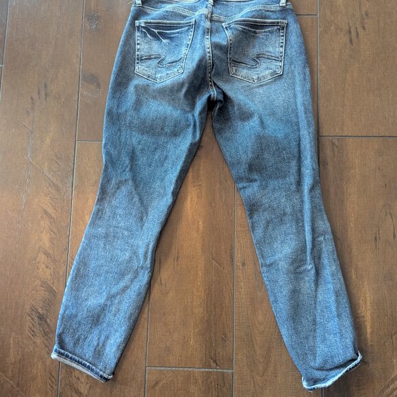 Silver Jeans Distressed Boyfriend 26/29 - Picture 2 of 3